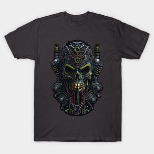 Cyborg Heads S03 D82 T-Shirt